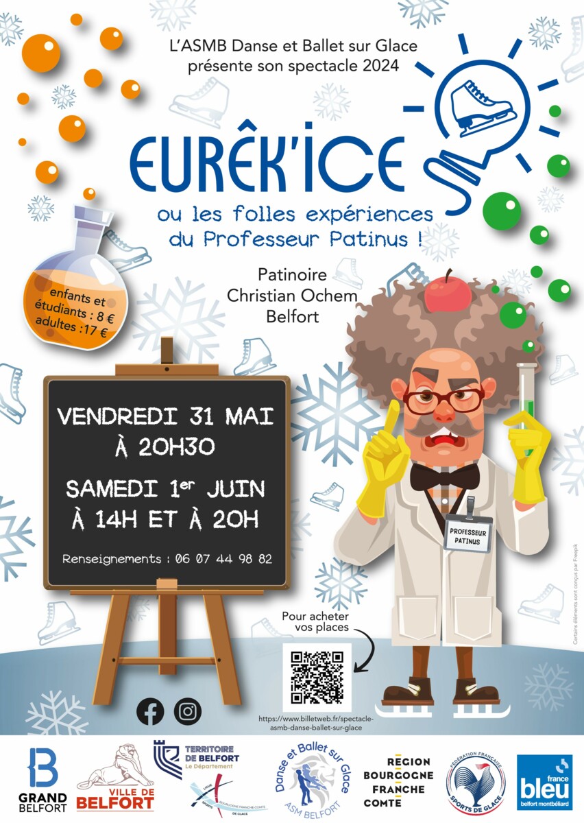 Eurêk'Ice ou les folles expériences du Professeur Patinus !